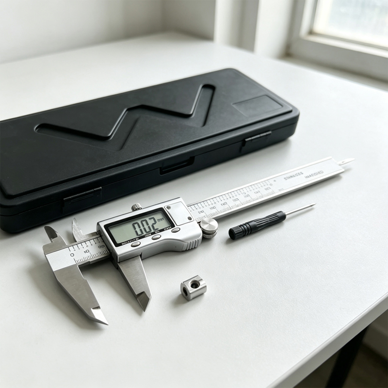 Digital Caliper 150Mm Stainless Steel - TON09 6インチ（150mm）ステンレス製電子デジタルノギス、金属製マイクロメーター、測定用