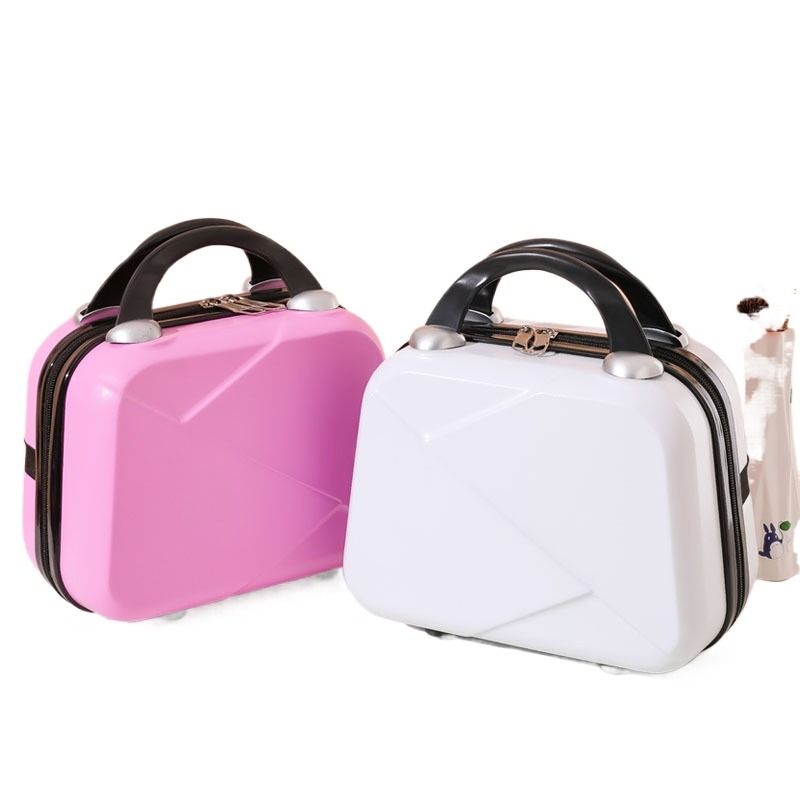 Packaging - ポータブルミニハードハンドヘルドスーツケースカラフルな旅行用メイクアップケース化粧品ジュエリー収納ボックスギフト包装小型荷物