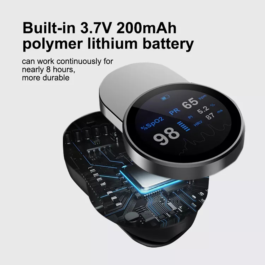 指先式パルスオキシメーター、SpO2（経皮的動脈血酸素飽和度 - Pulse Oximeter Fingertip Rechargeable のレビューと価格