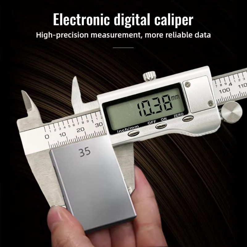 6インチ（150mm）デジタルノギス、ステンレス製マイクロメ - Digital Caliper 150Mm Stainless Steel のレビューと価格