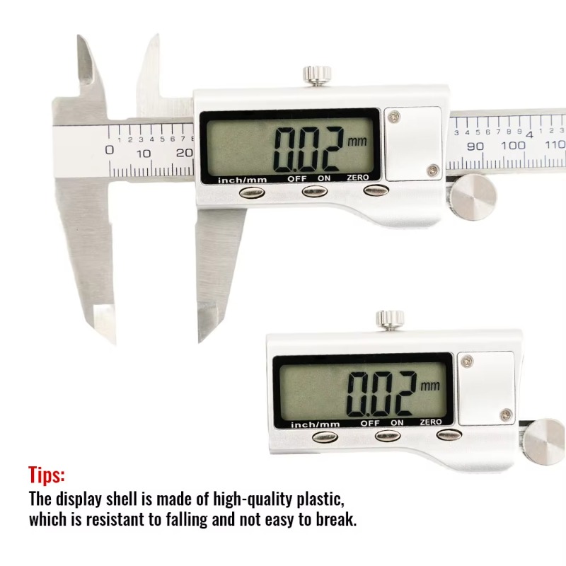 TON09 6インチ（150mm）ステンレス製電子デジタルノ - Digital Caliper 150Mm Stainless Steel のレビューと価格