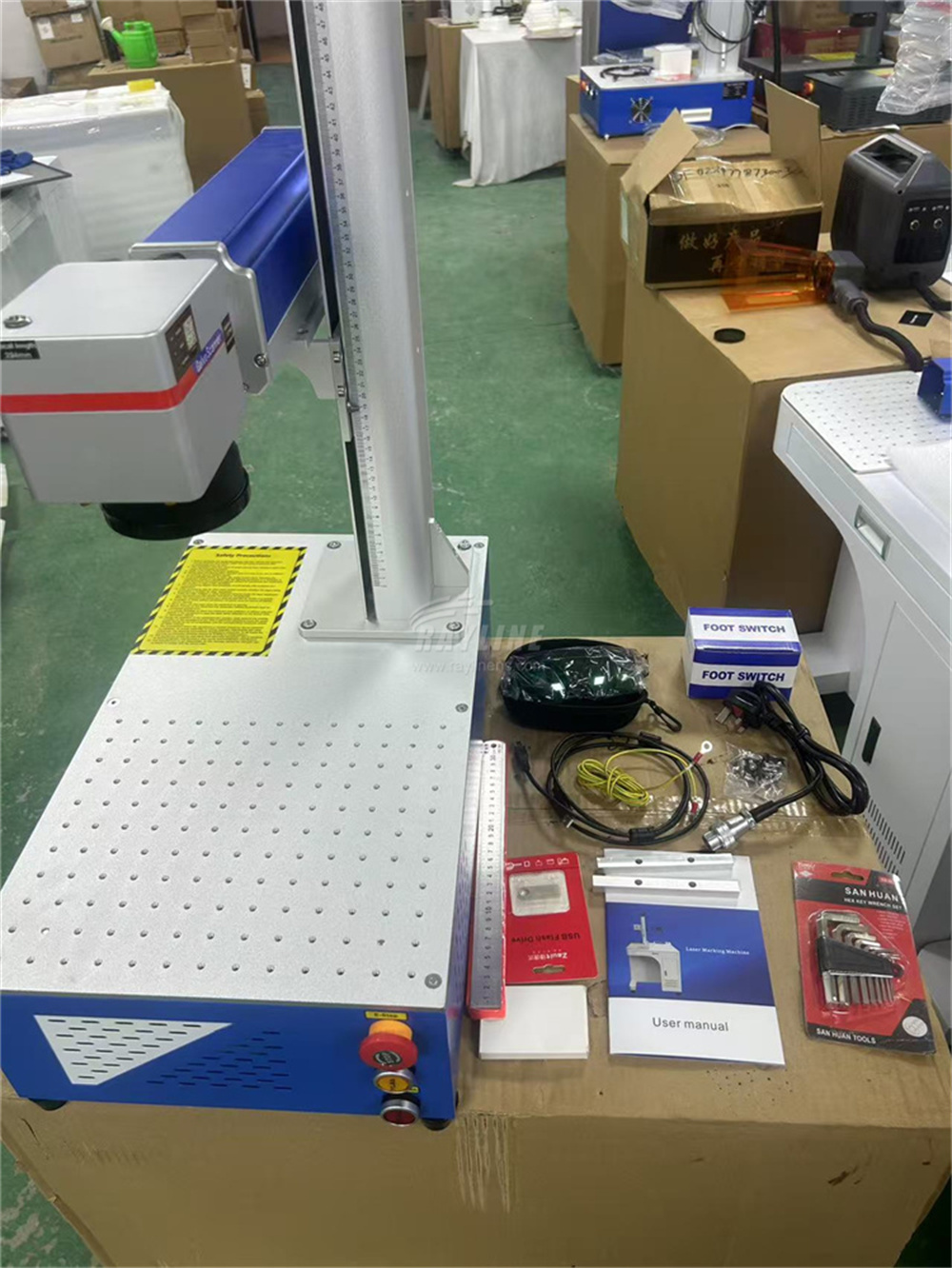 30W 50W 100W ポータブル3Dファイバーレーザーマ - Fiber Laser Marking Machine 30W のレビューと価格
