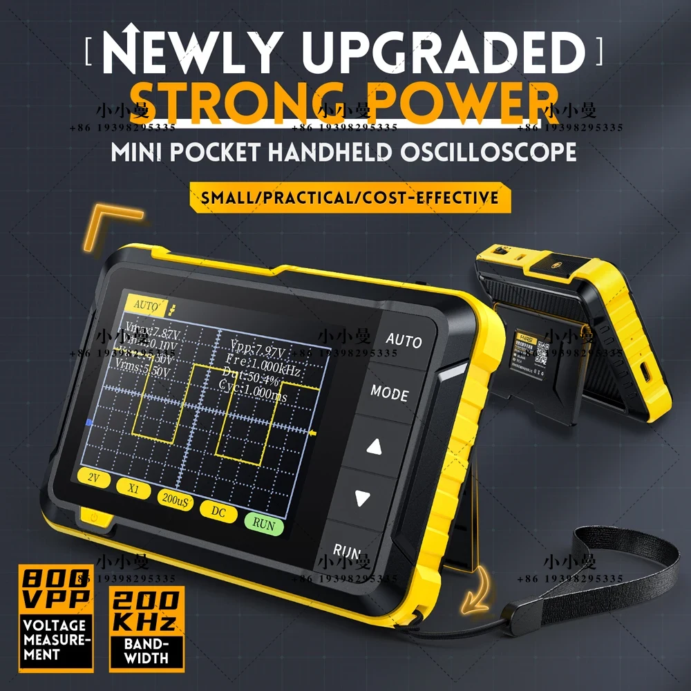FNIRSI DSO152 ミニハンドヘルド型デジタルオシロ - Fnirsi Digital Oscilloscope Handheld のレビューと価格