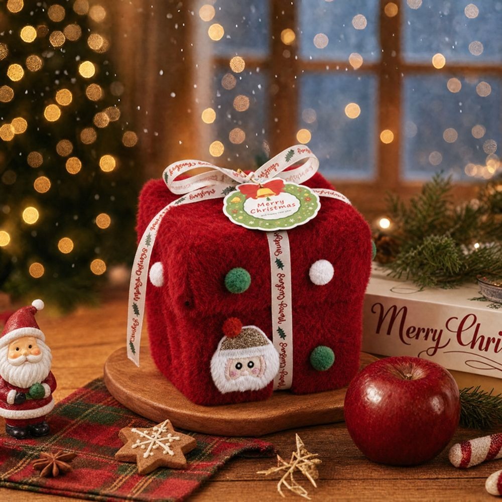 ベルベットのクリスマスギフトボックス、厚手のベルベット生地を - Packaging のレビューと価格