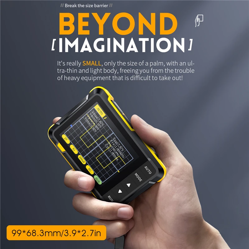 アップグレード版 ポータブルデジタルオシロスコープキット 1 - Fnirsi Digital Oscilloscope Handheld のレビューと価格