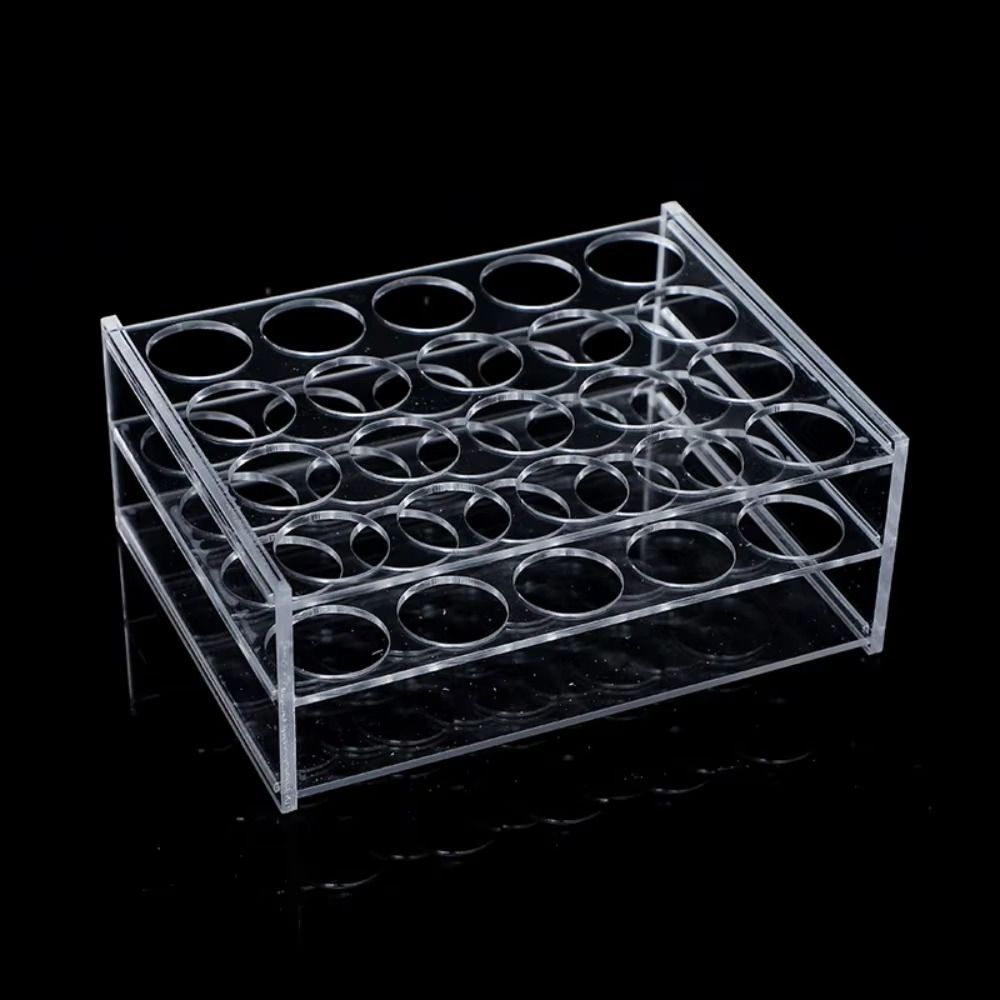 耐久性のあるアクリル試験管ラックホルダー透明24穴40穴遠心 - Lab Equipment のレビューと価格