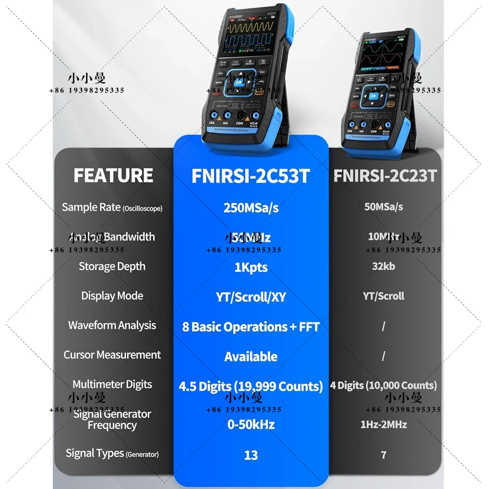 FNIRSI 2C53T：高性能化された携帯型オシロスコープ - Fnirsi Digital Oscilloscope Handheld のレビューと価格