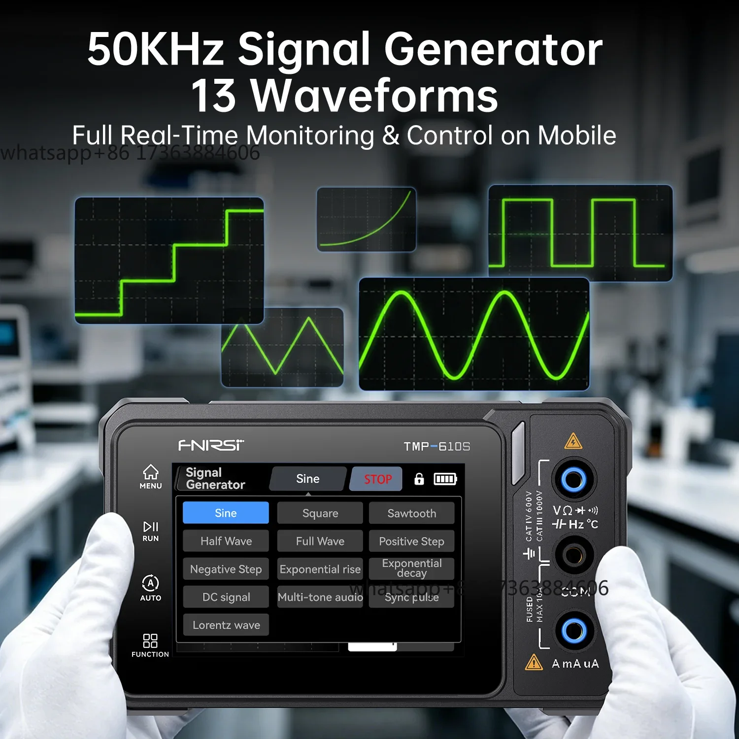 FNIRSI TMP-610S デジタルマルチメーター 60 - Fnirsi Digital Oscilloscope Handheld のレビューと価格
