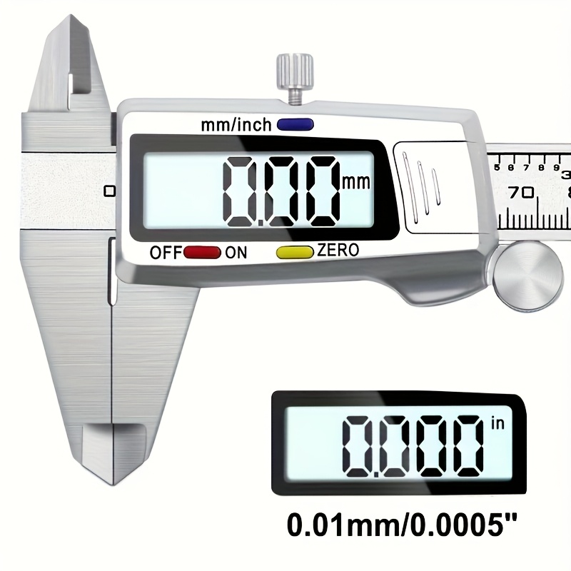 150/200mm測定ツール ステンレス製デジタルキャリパー - Digital Caliper 150Mm Stainless Steel のレビューと価格
