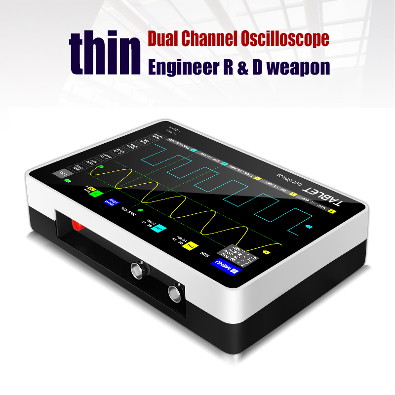 FNIRSI 1013D デュアルチャンネル タブレット型オ - Fnirsi Digital Oscilloscope Handheld のレビューと価格