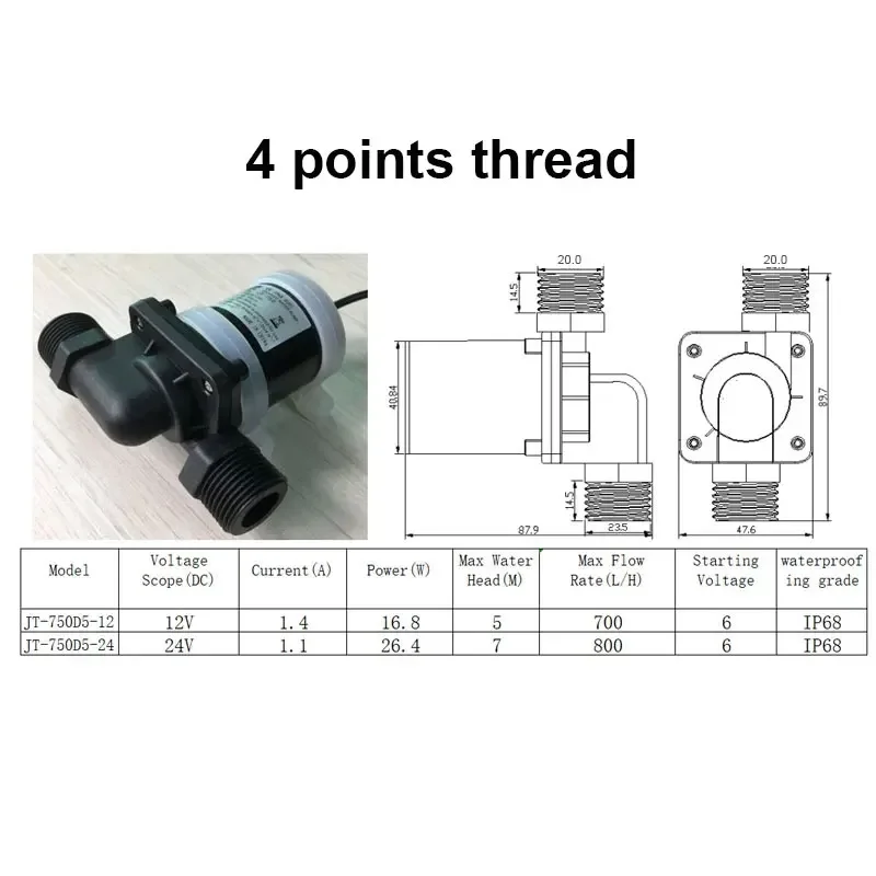 ブラシレスウォーターポンプ,12V, 24V,DC,ソーラー - Mini Peristaltic Pump 12V のレビューと価格