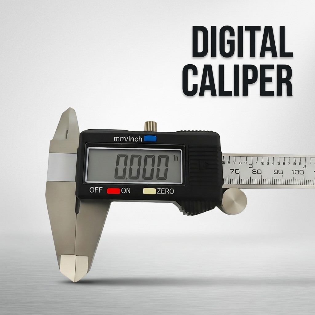 デジタル式ステンレス製ノギス 0-150mm。精密測定ツール - Digital Caliper 150Mm Stainless Steel のレビューと価格