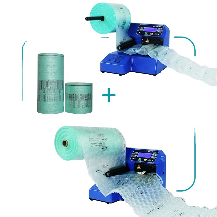 工場価格のエアクッション機、空気充填包装機、エアバブルロール - Air Bubble Wrap Roll Packaging のレビューと価格