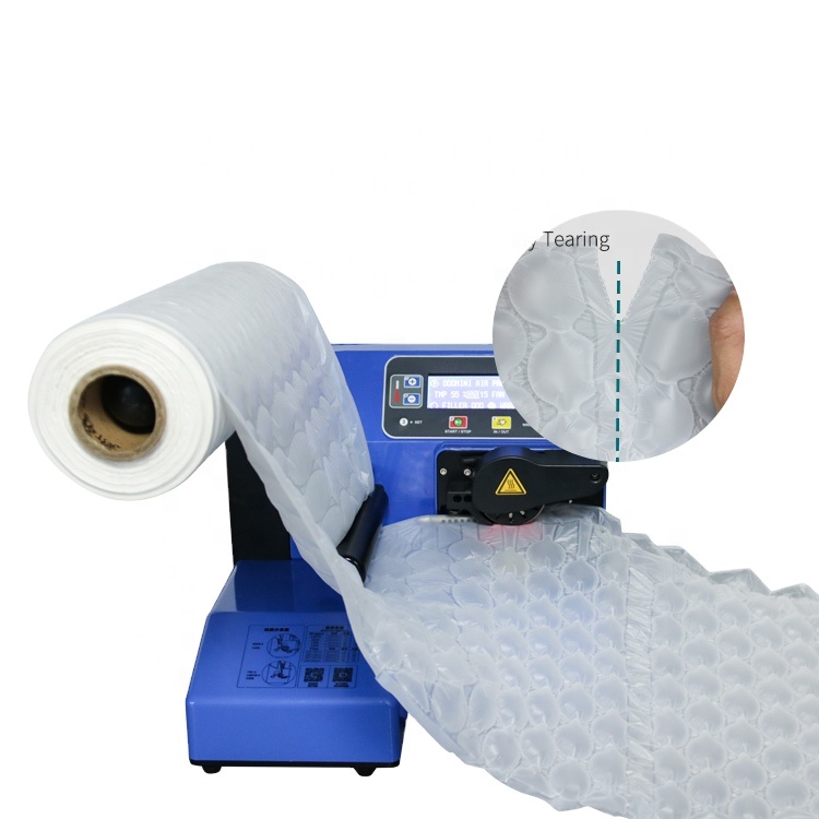 工場価格のエアクッション機、空気充填包装機、エアバブルロール - Air Bubble Wrap Roll Packaging のレビューと価格