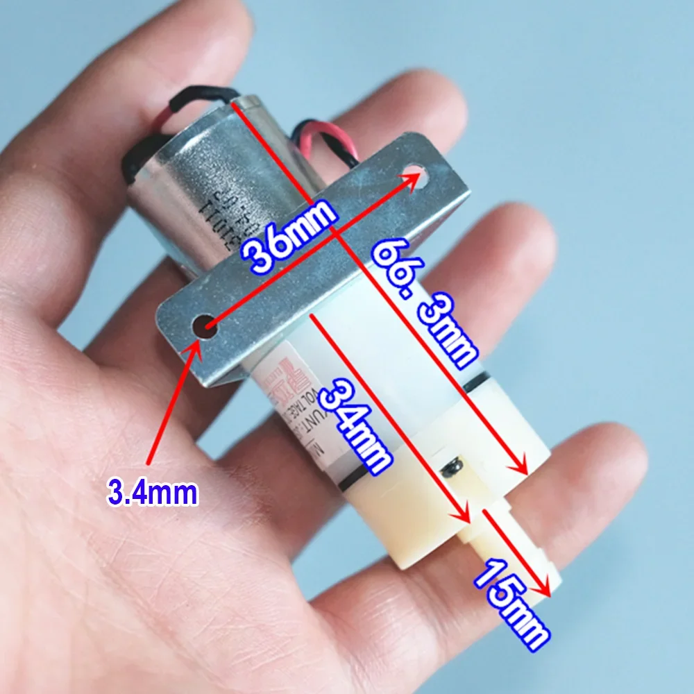 ミニ 370 自吸ポンプ DC 7.4V 12V 自吸式ウォ - Mini Peristaltic Pump 12V のレビューと価格